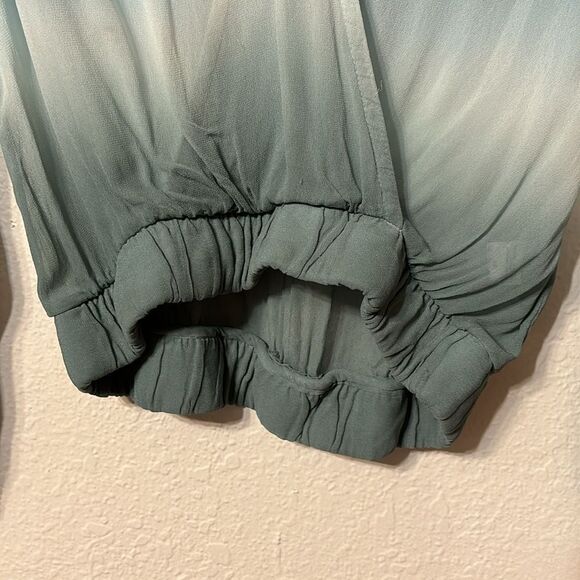 Young Fabulous & Broke Dip Dyed Ombre Wrap Top XS - Picture 5 of 7